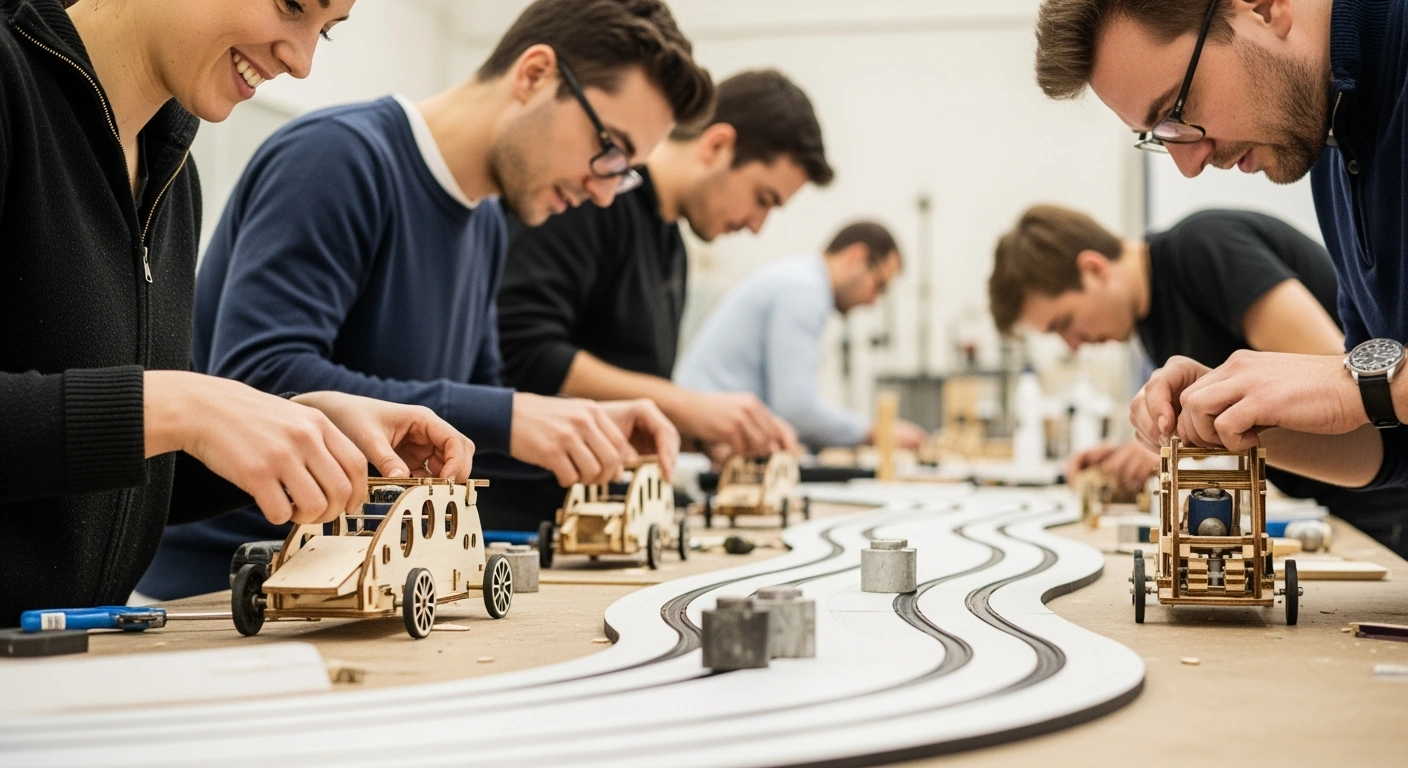 Especialidade de Corrida de Carrinhos de Madeira