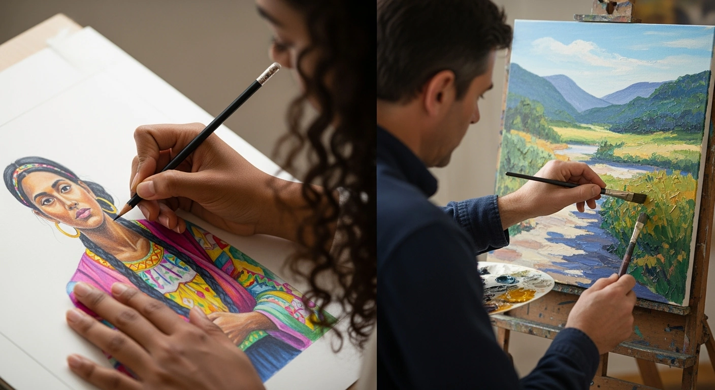 Especialidade de Desenho e Pintura