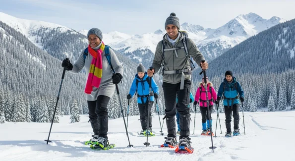 Especialidade de Excursionismo Pedestre na Neve