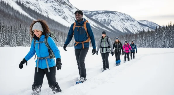 Especialidade de Excursionismo Pedestre na Neve - avançado