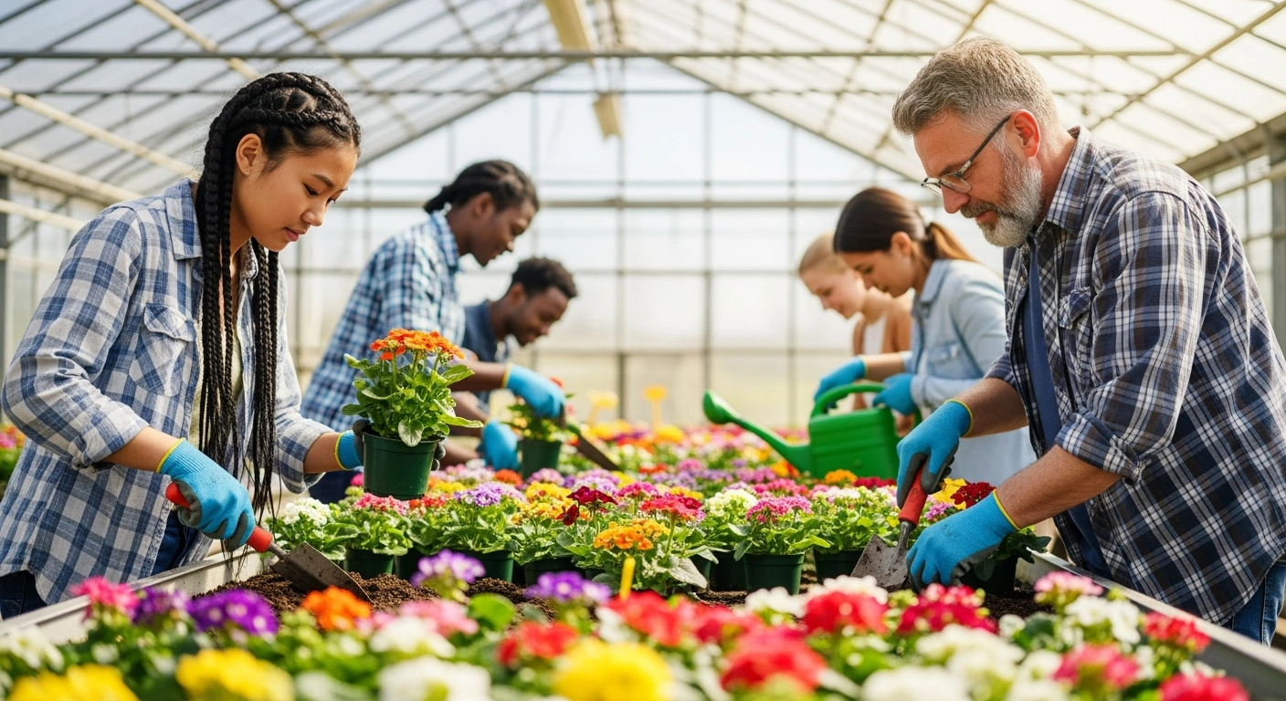 Especialidade de Floricultura