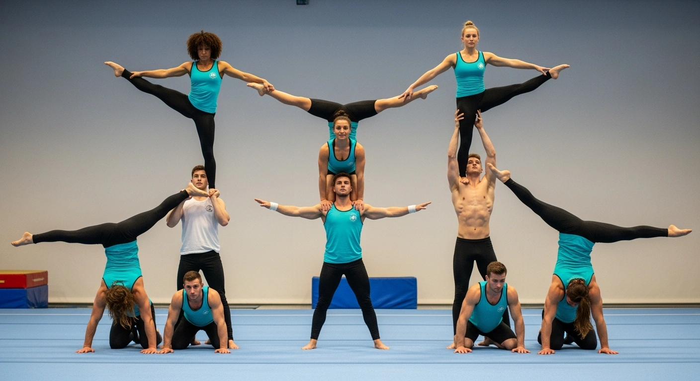 Especialidade de Ginástica Acrobática