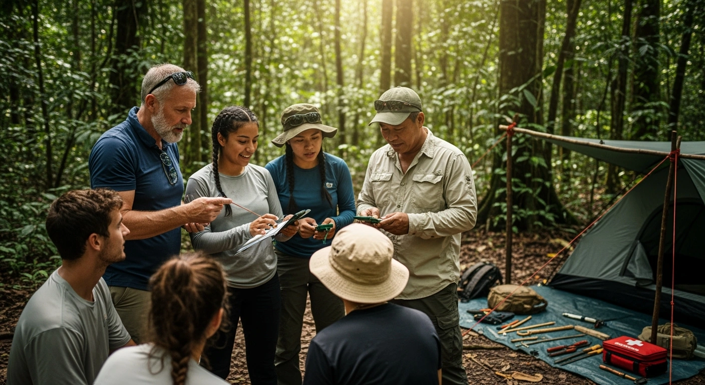 Especialidade de Liderança na Selva