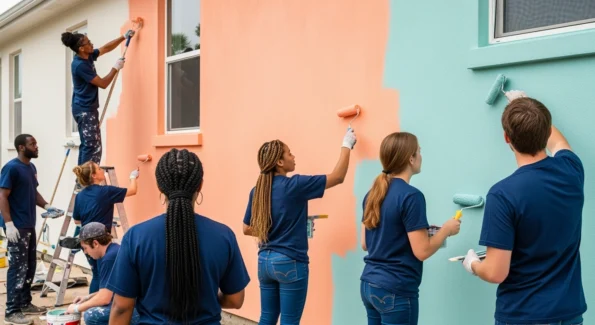 Especialidade de Pintura de Paredes Exteriores