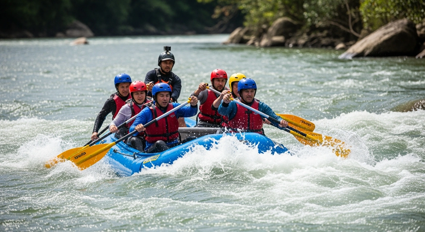 Especialidade de Rafting