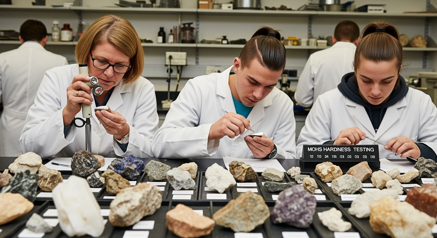 Especialidade de Rochas e minerais